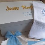 Conjunto de Batismo com flores - Image 2