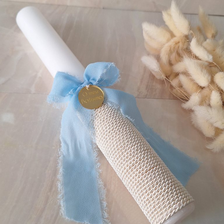 vela fita chiffon