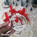 Bola Natal decorativa mdf - Image 3
