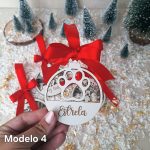 Bola Natal decorativa mdf - Image 4