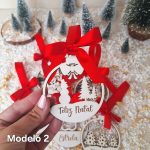 Bola Natal decorativa mdf - Image 2